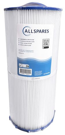 AllSpares Filtre à eau pour jacuzzi / piscine - Cartouche filtrante pour Weltico C3 / 62613 - Diamètre : 180 x 395 mm