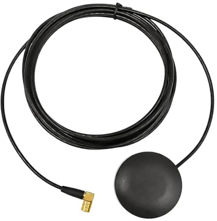 Auto DAB Antenne Mit SMB-Stecker Und 300cm Kabel – Für DAB+/DAB Radio, Kompatibel Mit Kenwood, JVC, Alpine, Hohe Verstärkung