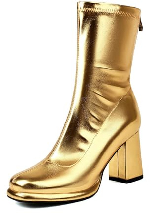 Kswlwccpp Stivaletti Donna Primaverili Chelsea Con Tacco Largo Stivali Estivi Scarpe Eleganti Traforati Morbidi Stivaletto Beige Leggeri Stivaletti Primaverili Tronchetti
