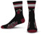 For Bare Feet Unisex 4 Stripe Deuce NBA Crew-Socken, Team-Farbe, Medium