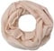 Miobo Loop Schal Crinkle Schal Halstuch Unifarbe 70 x 180cm Frühling Sommer Herbst Rund Beige