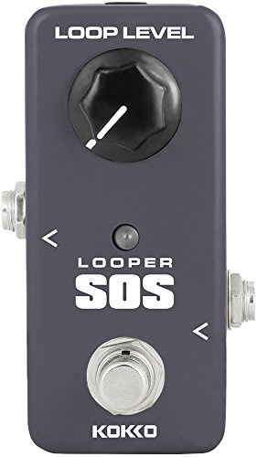Guitar Loop Pedal Looper Effects 5 Minutes Looping Time Loop station,Exclude Power Adapter - KOKKO(FLP2)
