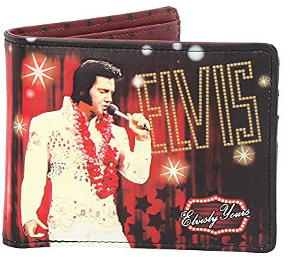 Nemesis Now Elvis Geldbörse 10cm rot, PU, rot, 10 cm, Klassisch