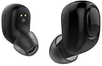 Elari EarDrops die leichtesten (je 3,9 g) drahtlose Bluetooth-Kopfhörer mit magnetischem Ladeetui und Unterstützung für Stereogespräche (Schwarz)