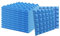 SK Studio 12 Stück Akustikschaumstoff Noppenschaumstoff Akustik Schaumstoff Schall Dämmung Dämmung für Tonstudio Schallabsorbierende Dämpfungswand Schaumpyramide 30x30x2.5cm, Blau