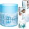alles-meine.de GmbH 25 Stück - kleine Tischlichter Motiv frei wählbar Schnee - Winter & Weihnachten 10 cm - Licht - für Teelichter/Batterie LED Lichter & Kerzen - Windlic..