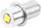 LED-Taschenlampe, P13.5S 3W LED-Glühbirne, Taschenlampe, Notfall-Arbeitslampe, Ersatzbirnen für Scheinwerfer, Taschenlampe, Taschenlampen (Warmweiß 4~12V)