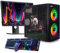Veno Scorp Budget Gaming PC 24” 75HZ 4in1 Bundle Intel Core i3-8GB RAM - 500GB HDD – GT 710 2GB NOVA ARGB Gaming Case - WINDOWS 10