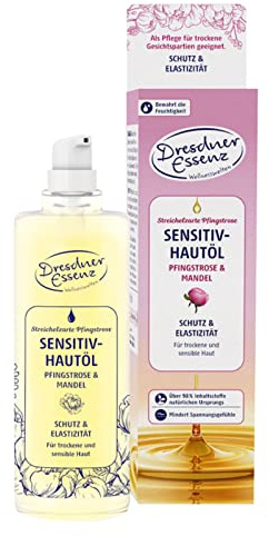 Dresdner Essenz Sensitiv Hautöl Streichelzarte Pfingstrose 100 ml