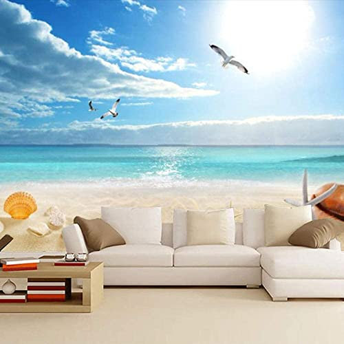 Papier Peint Photo Ciel Bleu Et Nuages ​​Blancs Papier Peint Photo Photo Peintures Murales Papier Peint Papier Peint 3D Papier Peint Pâte Salon Le Mur Pour Chambre M 350 (largeur) x 256 (hauteur) cm