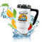 True Statements Thermobecher „Let’s go on a Roadtrip!“ personalisiert – 470ml mit Handgriff - ToGo Kaffeebecher für unterwegs – Geschenke für Kollegen, für Arbeit & Auto (Roadtrip)