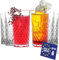 LAV Luxus Wassergläser Spülmaschinenfest, Longdrinkgläser 6er Set 360ml 100% BLEI FREI Kristallgläser, Trinkgläser Set, Highball Gläser, Longdrink Gläser Set, Wasserglas, Cocktailgläser