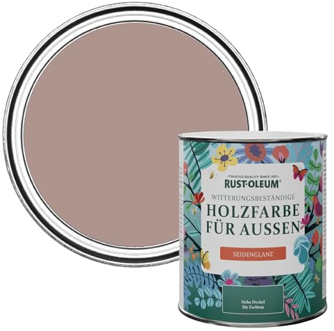 Rust-Oleum Pink Mould-Resistant Garden Paint in Satin Finish - Haversham 750ml