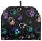 HUGS IDEA Teapot Cozy Dust Cover Accessories Colorful Animal Paws Love Heart Home Kitchen Decoration Insulating Tea Pot Cosy Kettle Cover
