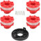 Konuooer Bobina di filo di ricambio per tagliaerba compatibile con Einhell GE-CT 36/30Li E, accessorio per tagliaerba Einhell 3405096