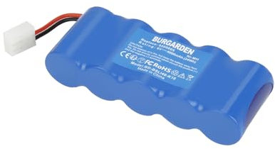 BURGARDEN 6V 4000mAh NI-MH Akku für Bosch Somfy K8, K10, K12, D14, für Bosch Roll-Lift K10, K12, Ersatzakku für 9500005, 9000163, FD252/10, 8781105908, 710055, 8787335119