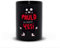 Tasse noire Yeti || Paulo Le Petit Tasse Céramique Petit Déjeuner || Mug Trendy 446 ml 15oz || Design Personnage Adorable || Tasse Cadeau Enfants