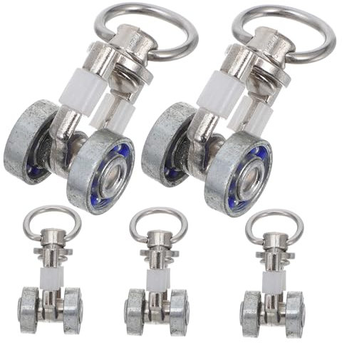 TOPBATHY 25 STK Vorhang Zubehör Vorhangbeschläge Lockenwickler für Curtain Bangs Rollen rolladen rollladen schwarzer Duschvorhang Zubehör für Schieberad für Vorhänge Vorhanglaufrad Metall