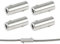 6mm Wire Rope Clips in 4Packs,Stainless Steel Wire Rope Thimble Wire Rope Cable Clamp,Wire Rope Lock with End Screw Stopper