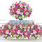 YSUVIN 6 Bündel Künstliche Blumen, Kunstblumen Wie Echt, Frühlingsblumen Künstlich, Künstliche Balkonpflanzen, Plastik Blumen Dekoration für lnnen Outdoor Außen Balkon Garden
