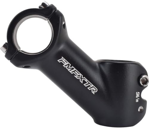 Fomtor Fahrradlenker-Vorbau, 31,8 mm, 45 Grad, Lenker-Erhöhung, geeignet für BMX, Mountainbike, Rennrad, 31,8 x 90 mm