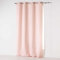 douceur d 'intérieur tenda a occhielli 140 x 280 cm microfibra unita, Poliestere, Rosa pallido, 280 x 140 cm