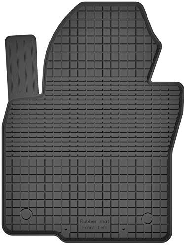 1 Stück Gummimatte Fußmatte Fahrer kompatibel mit Audi A3 8P (Bj. 2003-2012) ideal angepasst