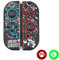 Nintendo Switch Joy-Con Silicone Covers Black/White Super Mario Design with M and L Joy Con Covers