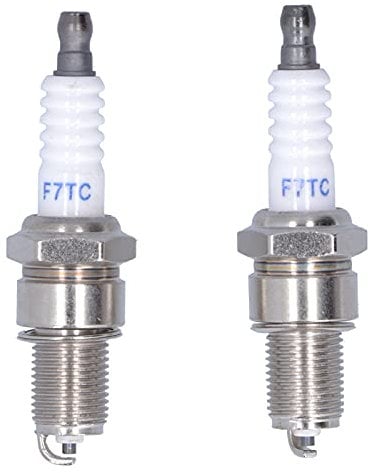 2PCS Spark Plug Replacement F6RTC for MTD 951‑10292 751‑10292 Torch Engine 131‑039 Lawn Mower