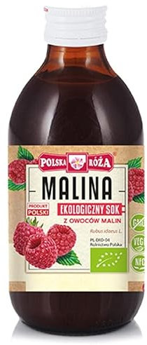 Zumo de frambuesa Polska Roza Bio, 250 ml