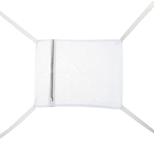 RWUDV Sac de séchage pour chaussures de 40 x 18 cm - Filet de lavage et de séchage pour machine à laver - Sacs en maille avec fermeture éclair et sangle pour chaussures, vêtements, linge, outil