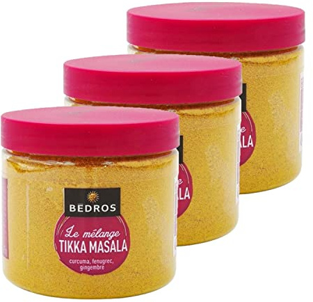 Lot 3x Mélange indien tikka massala - Pot 75g