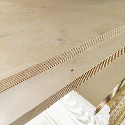 Multiplex Platte Zuschnitt, 18.0 mm Stärke - Hochwertig, robust und ideal für Heimwerker-Projekte (40x80)