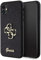 Guess GUHCN61HG4SGK Hülle für iPhone 11 / Xr 6.1 Schwarz hardcase Glitter Script Big 4G