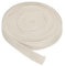 PATIKIL Baumwollband Baumwolle Gurtband 15mm x 9m, Schrägband Baumwoll Nahtband Köperband Saumband Einfassband Stoffband Webband zum Nähen für DIY Basteln Stricken Verpackungen, Cremeweiß