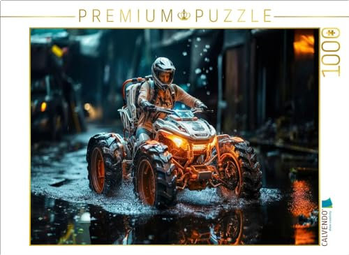 CALVENDO Puzzle Quad - Fortschritt und Ästhetik | 1000 Teile Lege-Größe 64 x 48 cm Foto-Puzzle für glückliche Stunden