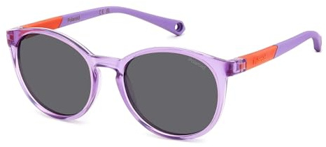 POLAROID KIDS Kinder Brille PLD 8059/S Größe 47-16 mm Lilac polarisiert