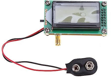 Frequency Meter Counter Module Hz Tester Measurement Module for Ham Radio 1-500 MHz LCD Display Portable Frequency Counter for A Cb Radio