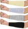 Humanitypd 4 pares de mangas resistentes a cortes y quemaduras manguitos protectores de brazo para piel fina y moretones
