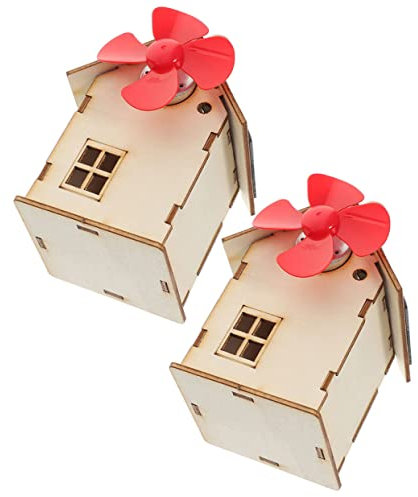 HAPINARY Solar Bausatz Für Kinder Wissenschaftliches Experimentierspielzeug Montagespielzeug Aus Holz DIY-solar-montageprojekte Pädagogisches Lernspielzeug