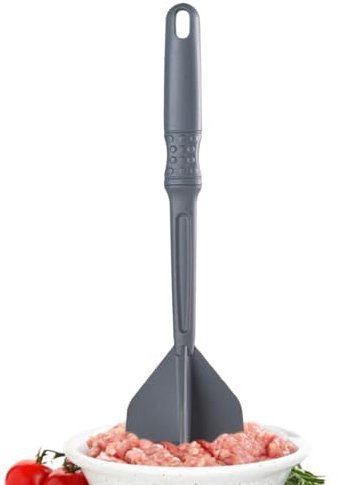 Fleischspatelzerkleinerer, Fleischzerkleinerer für Hackfleisch, Hitzebeständiger Fleischzerkleinerer für Hackfleisch, Fleischwolf mit Griff, Kartoffelstößel, Fleischzerkleinerer für Hamburger, Hackfle