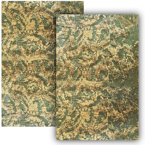 Gesar Lot de 8 Feuilles 100 x 70 cm Papier Rocher pour Crèche - Haute Qualité de Papier Terre - Modélisable - Fond de Montagne - Produit en Italie