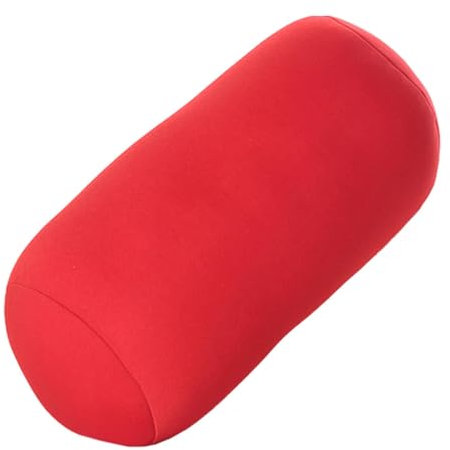 Tuxxjzm Mikroperlen-Nackenrolle Nackenkissen Microperlenkissen Zylindrisches Nackenrolle Nackenstützkissen Mikroperlenrollkissen Schlafkissen Bequemes Rollenkissen Relaxkissen Reisekissen