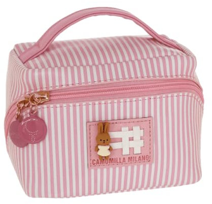 Camomilla Milano Beauty Case Donna, Beauty Bag, Collezione Joy, Misura S, Colore Rosa