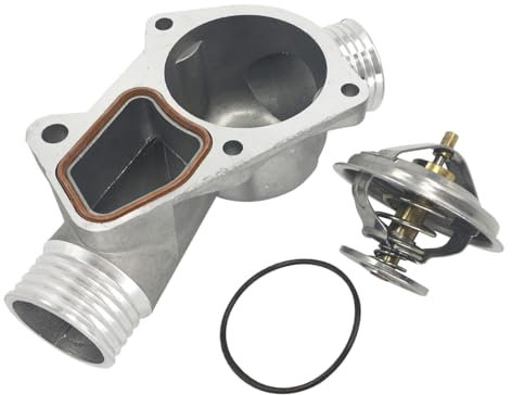 Hajus 1211279 Thermostat 88°C mit Gehäuse mit Dichtung Kompatibel mit BMW 3 3er E36 5 5er E34 2.0 2.5 2.8 M50 M52-95