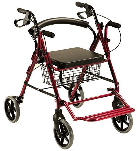 Queraltó 2 in 1 Rollator und Rollstuhl, Faltbar
