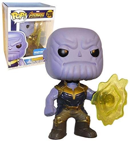 Funko POP! Marvel: EXCLUSIVE Avengers Infinity War Movie - Thanos Using Infinity Gauntlet Collectible Figure