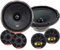 Vibe 2 Piece Slick6C 6.5 in 17 cm 2 Way Component Car Door Speakers And Tweeters 270 W SLICK6C