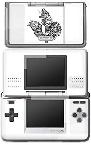 DeinDesign Skin kompatibel mit Nintendo DS Folie Sticker Black & White Fuchs Mandala
