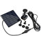 HENGMEI Solarpumpe Solar Teichpumpe Wasserpumpe Springbrunnen Teichfontäne für Gartenteich, Fisch-Behälter (1.2W, Platz)